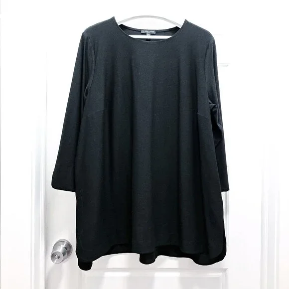 Eileen Fisher Tunic Black Size 2X - Picture 2 of 9